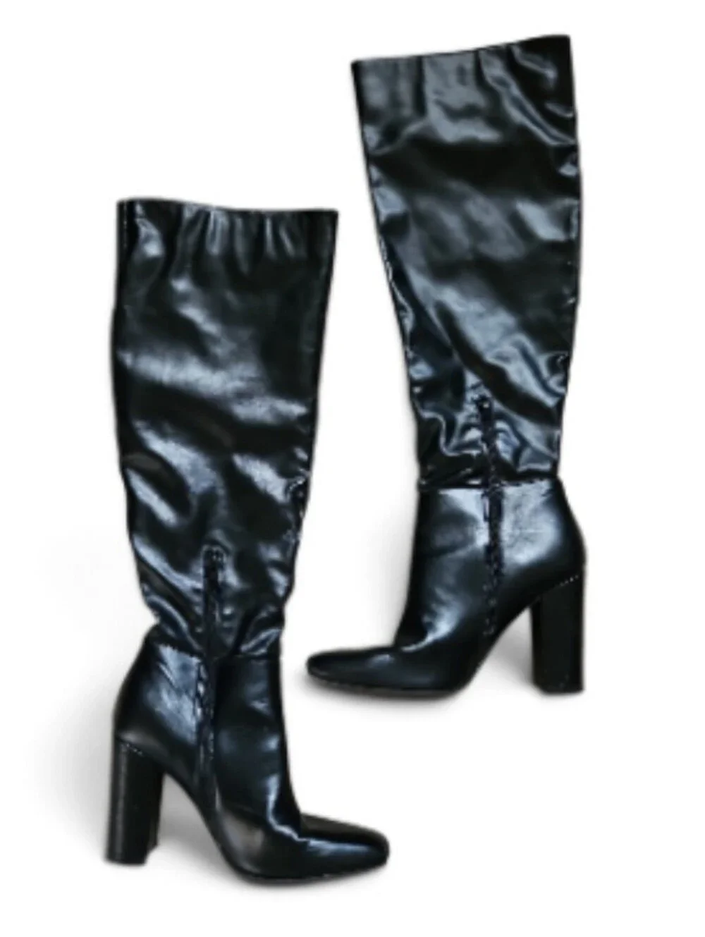 Guess Maizey black Over knee-high boots black Size 8 M